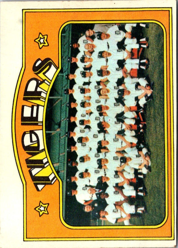 1972 Topps Detroit Tigers #487