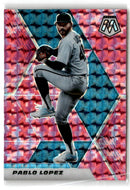 2021 Panini Mosaic Pink Camo Pablo Lopez