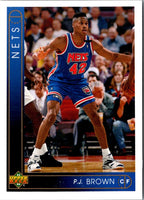 1993 Upper Deck P.J. Brown #403 Rookie