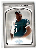 2006 Donruss Threads Pro Gridiron Kings Silver Holofoil Donovan McNabb
