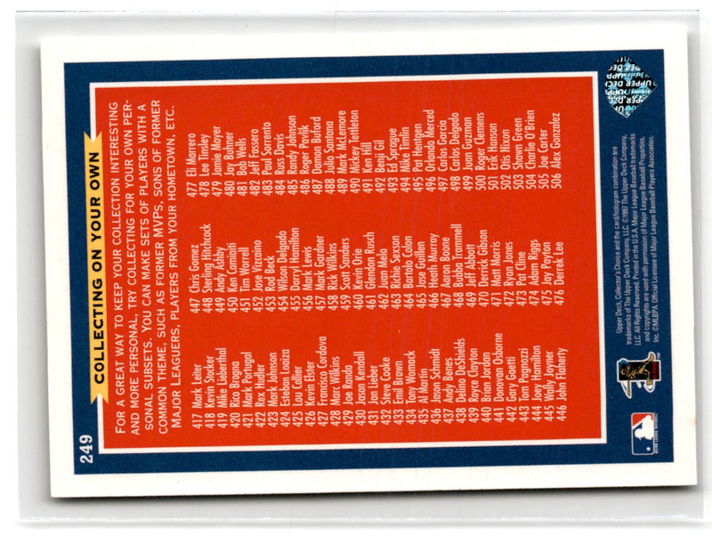 1997 Collector's Choice Ken Griffey Jr.