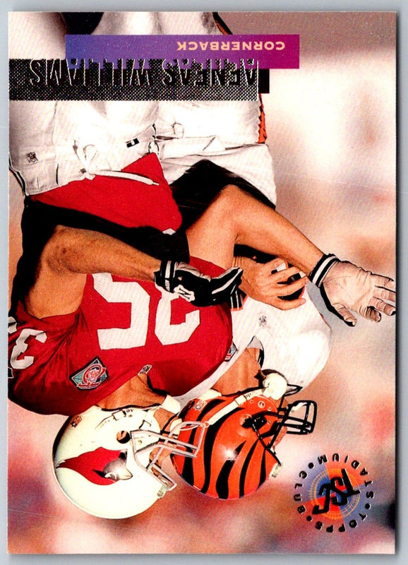 1995 Fleer Flair Preview Aeneas Williams #1