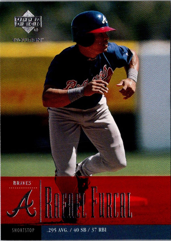 2001 Upper Deck Evolution Rafael Furcal #47