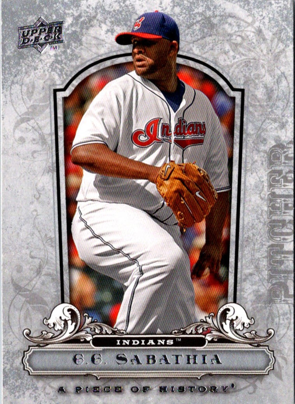 2008 Upper Deck A Piece of History CC Sabathia #84