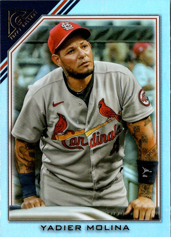 2022 Topps Gallery Yadier Molina #148