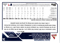 2023 Topps Zack Thompson #34 Rookie