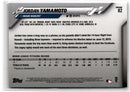 2020 Topps Chrome Jordan Yamamoto