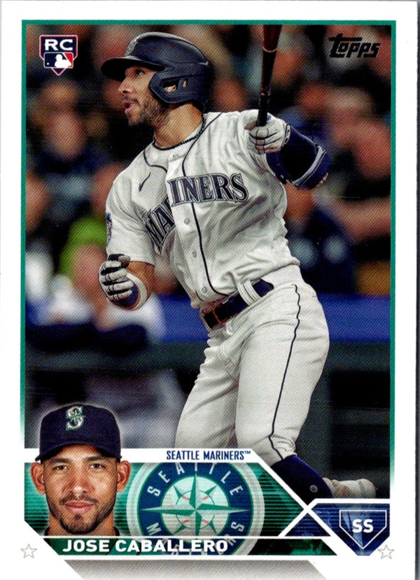 2023 Topps Update Jose Caballero #US183 Rookie