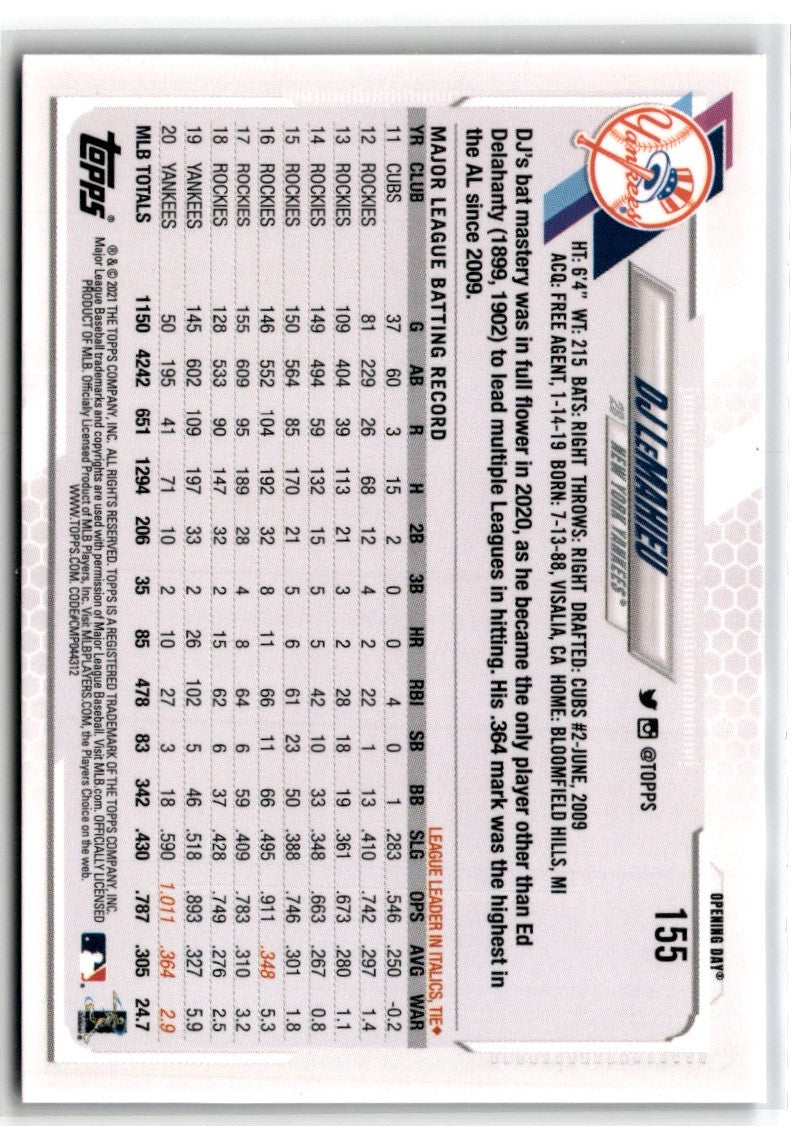 2021 Topps Seth Lugo