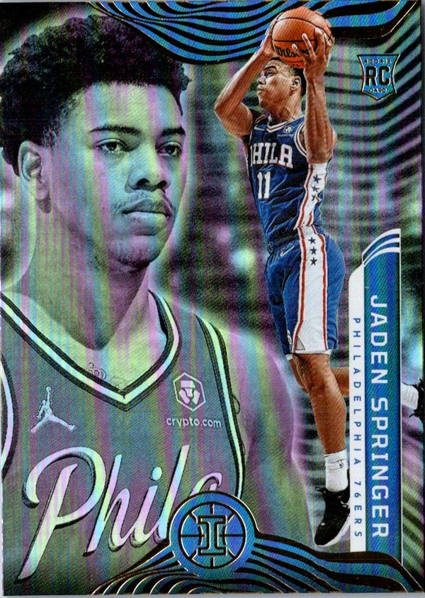 2021 Panini Illusions Jaden Springer #178 Rookie