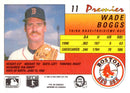 1991 O-Pee-Chee Premier Wade Boggs