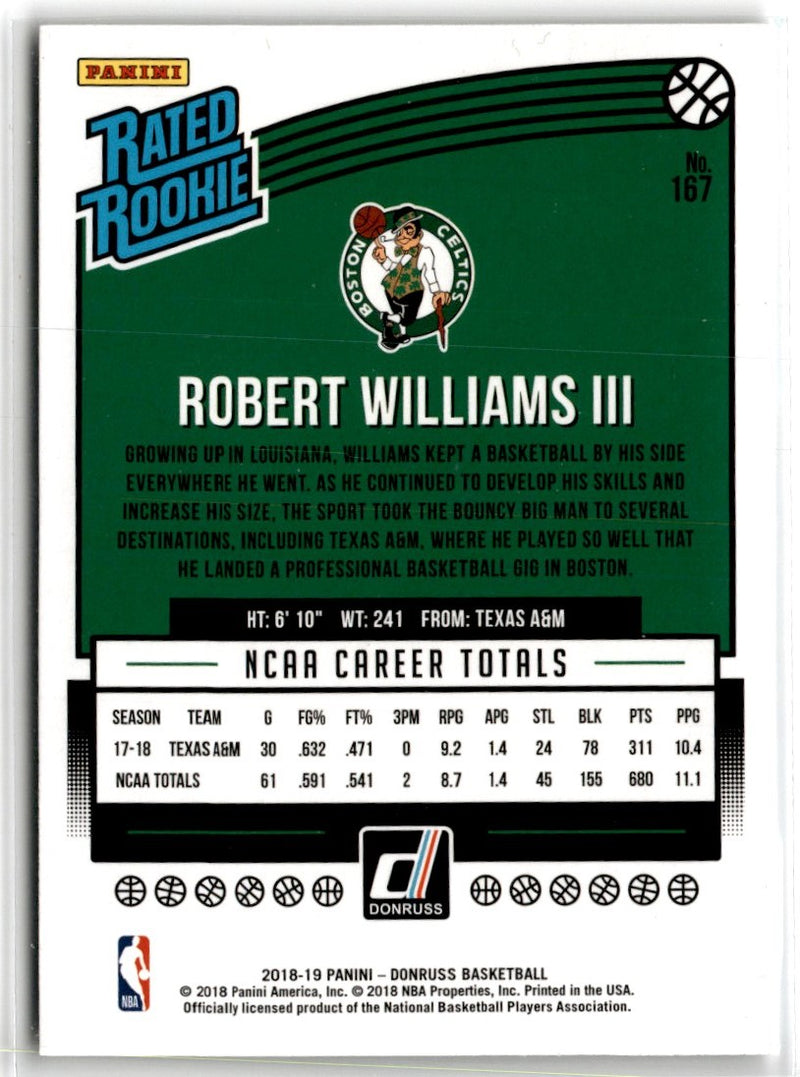 2018 Donruss Green Robert Williams III