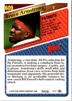1993 Topps Gold Bruce Armstrong #609