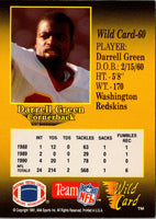 1991 Wild Card Darrell Green #60