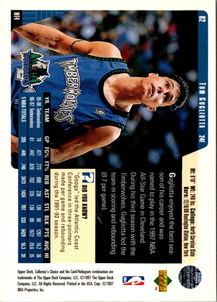 1997 Hoops Dikembe Mutombo