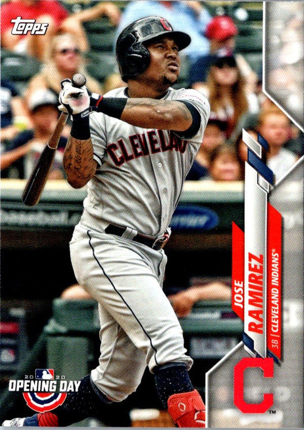 2020 Topps Opening Day Jose Ramirez #47