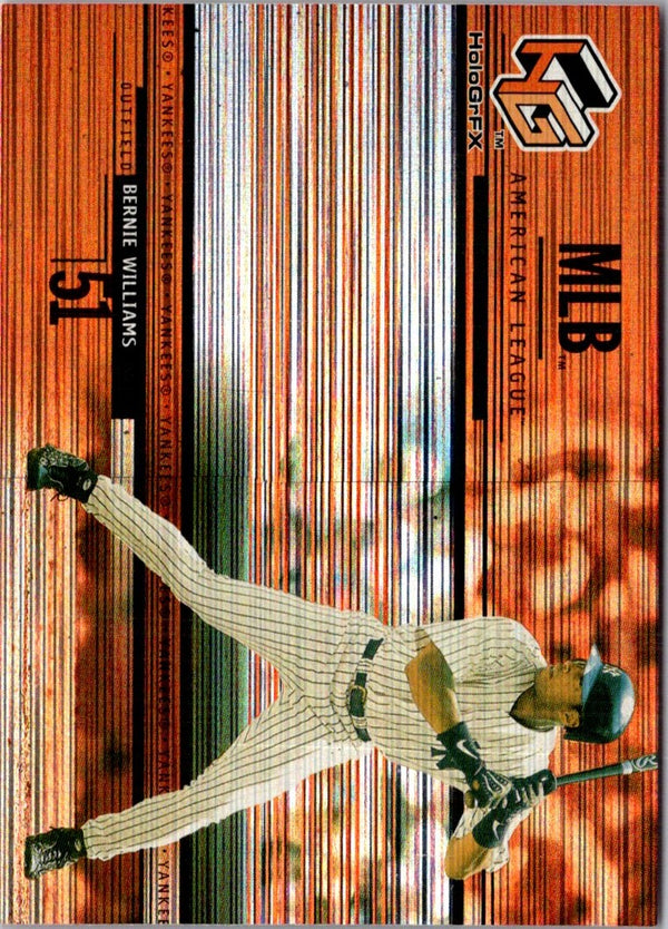 2000 Upper Deck HoloGrFX Bernie Williams #89