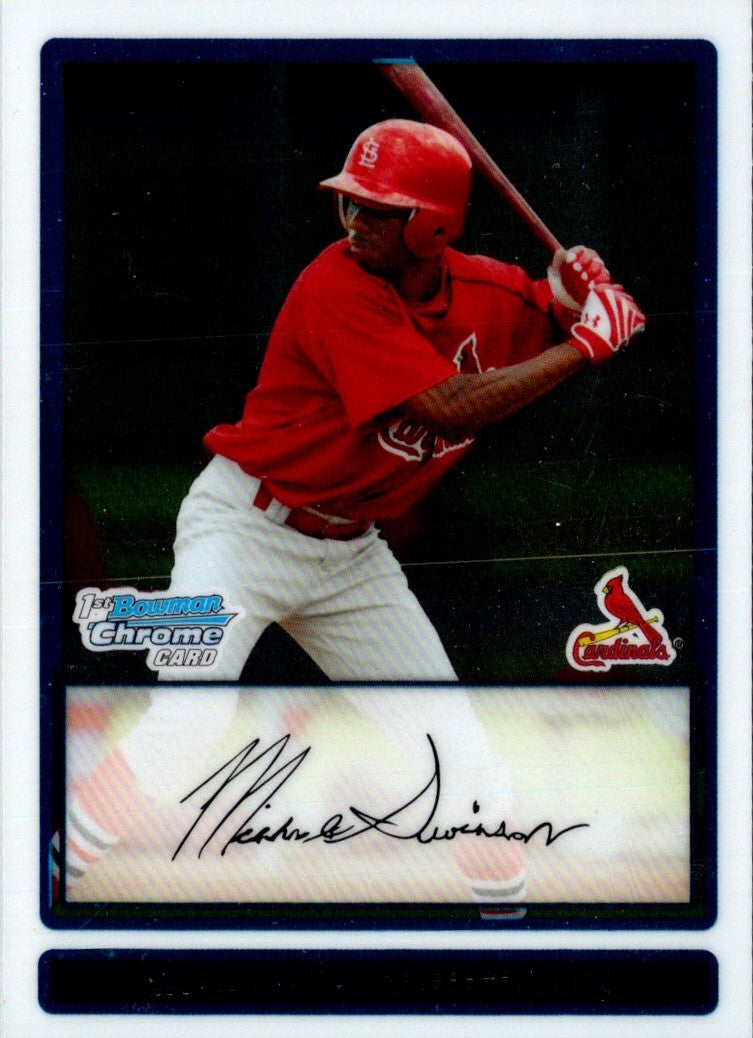 2009 Bowman Chrome Prospects Michael Swinson