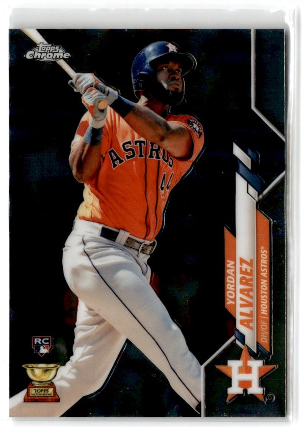 2020 Topps Chrome Yordan Alvarez #200 Rookie