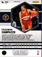 2020 Panini Mosaic Green Facundo Campazzo #237