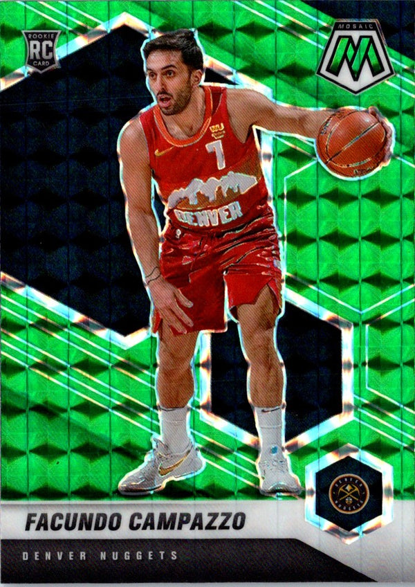 2020 Panini Mosaic Green Facundo Campazzo #237