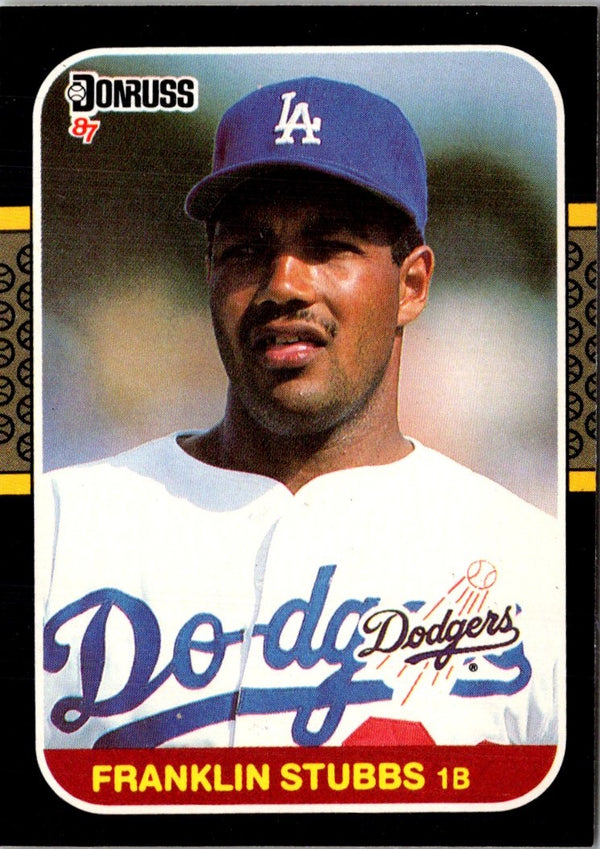 1987 Donruss Franklin Stubbs #299