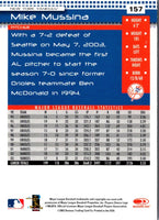 2003 Donruss Mike Mussina #157