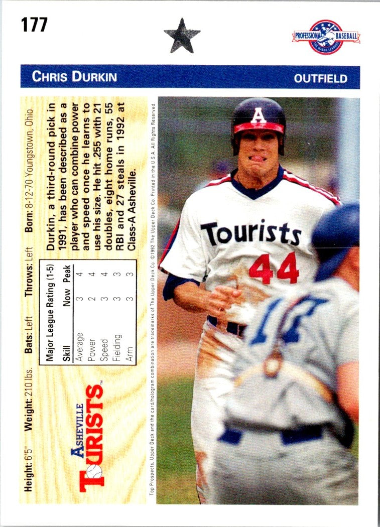 1992 Upper Deck Minors Chris Durkin