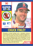 1991 Score 100 Superstars Chuck Finley