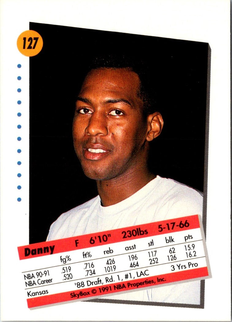 1991 SkyBox Danny Manning