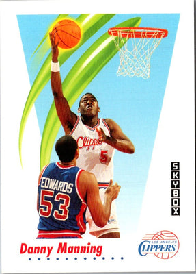 1991 SkyBox Danny Manning #127