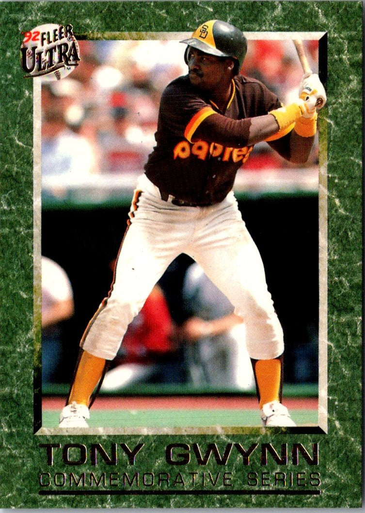 1992 Ultra Tony Gwynn Commemorative Series Tony Gwynn