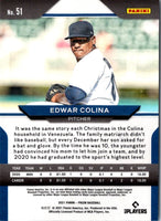 2021 Panini Prizm Edwar Colina #51 Rookie