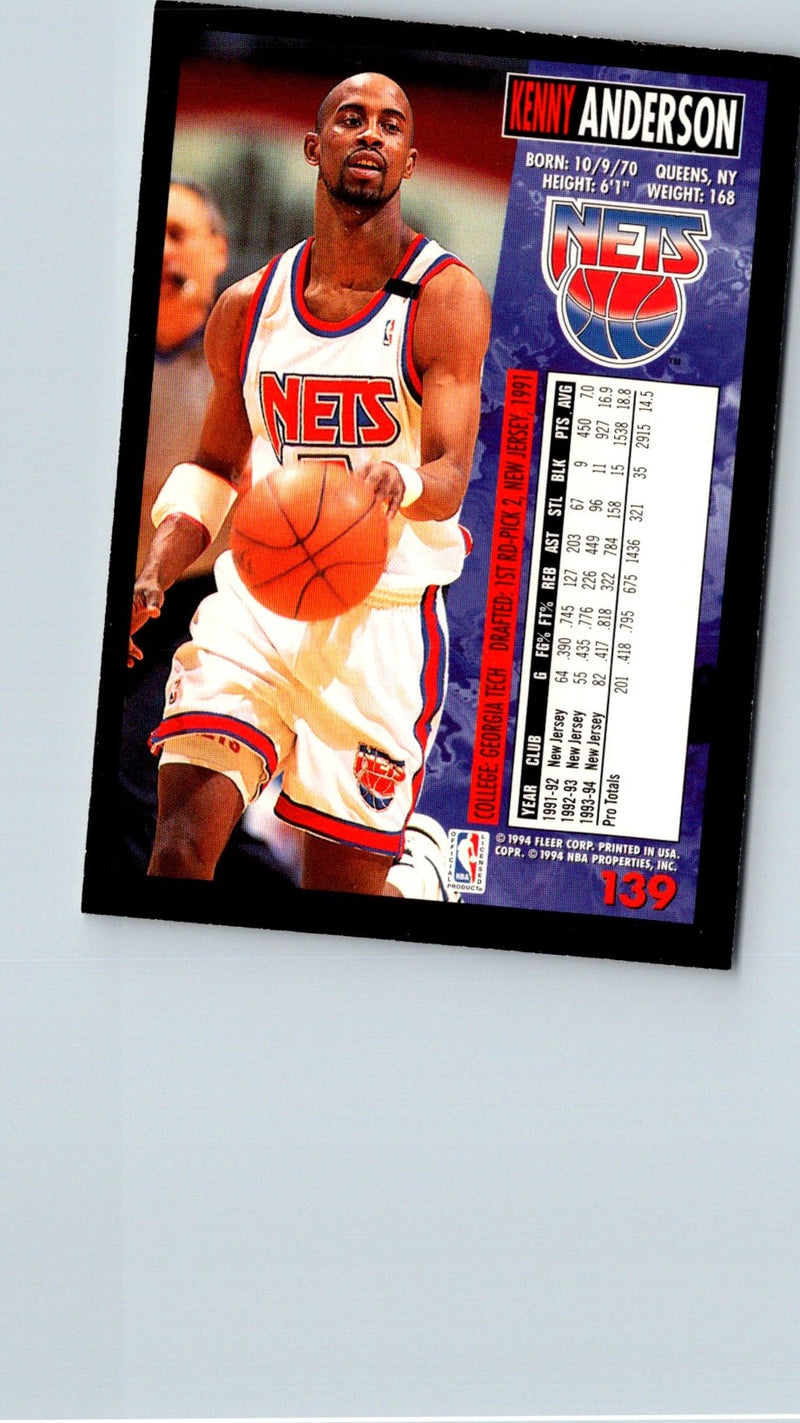 1994 Fleer Kenny Anderson