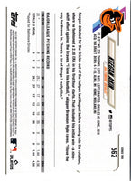 2021 Topps Orange Star Keegan Akin #562