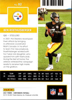 2021 Panini Contenders Ben Roethlisberger #82