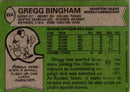 1978 Topps Gregg Bingham