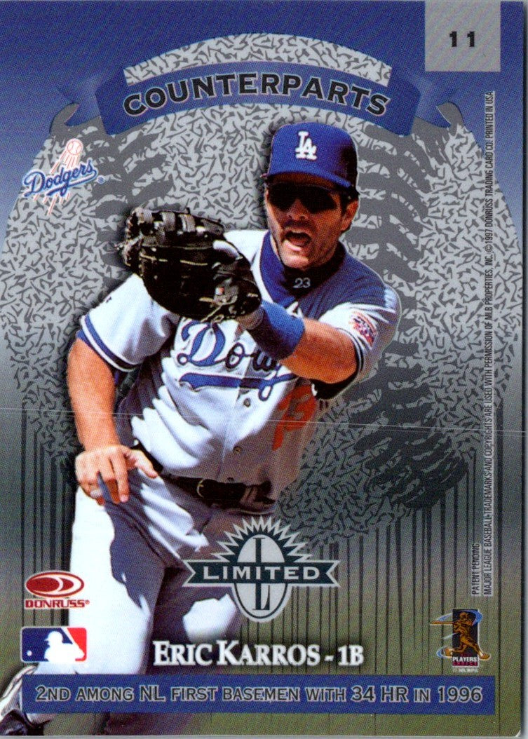 1997 Donruss Limited Jeff Bagwell/Eric Karros