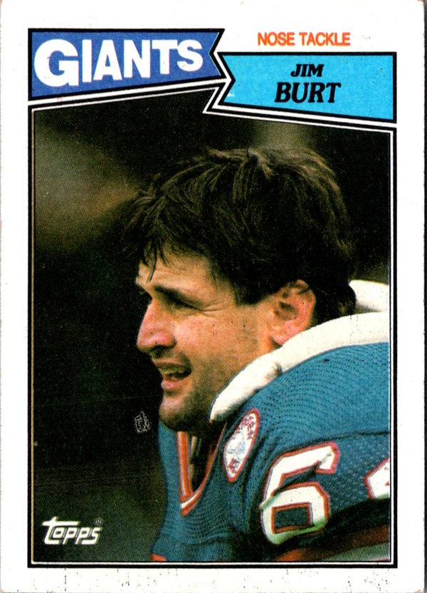 1987 Topps Jim Burt #22