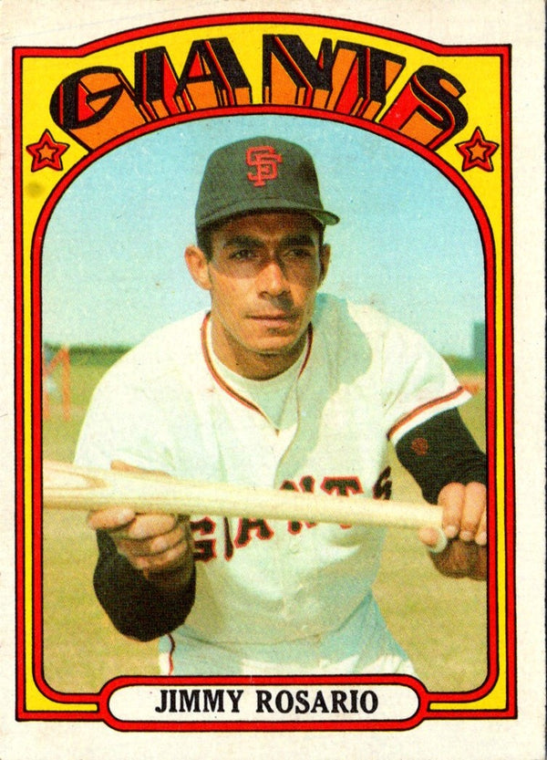 1972 Topps Jimmy Rosario #366 Rookie