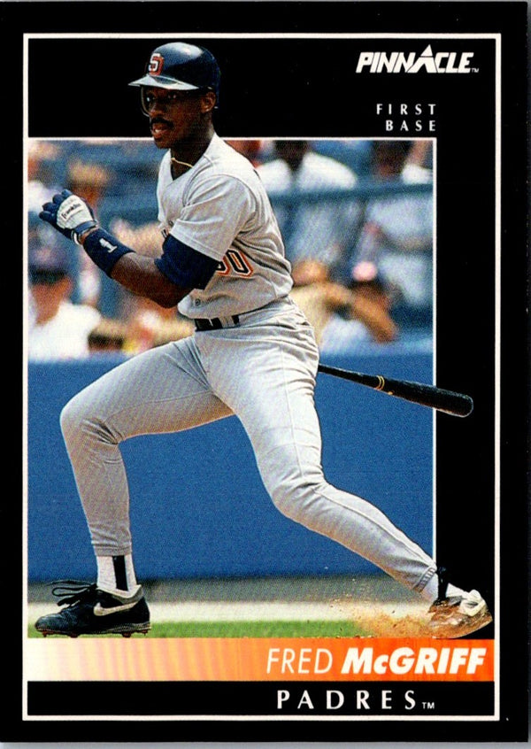 1992 Pinnacle Fred McGriff #112