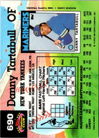 1992 Stadium Club Danny Tartabull #690