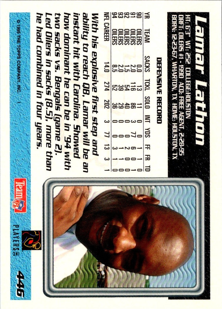 1995 Topps Lamar Lathon