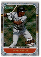 2021 Donruss Highlights Tim Anderson #HI7
