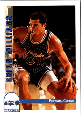1992 Hoops Brian Williams #168