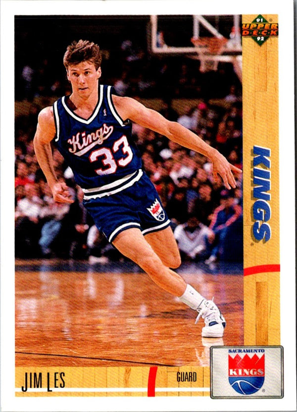 1991 Upper Deck Jim Les #360 Rookie