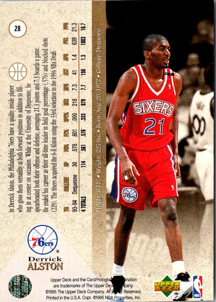 1994 SP Derrick Alston