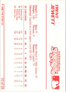 1990 Star Harrisburg Senators Trent Jewett