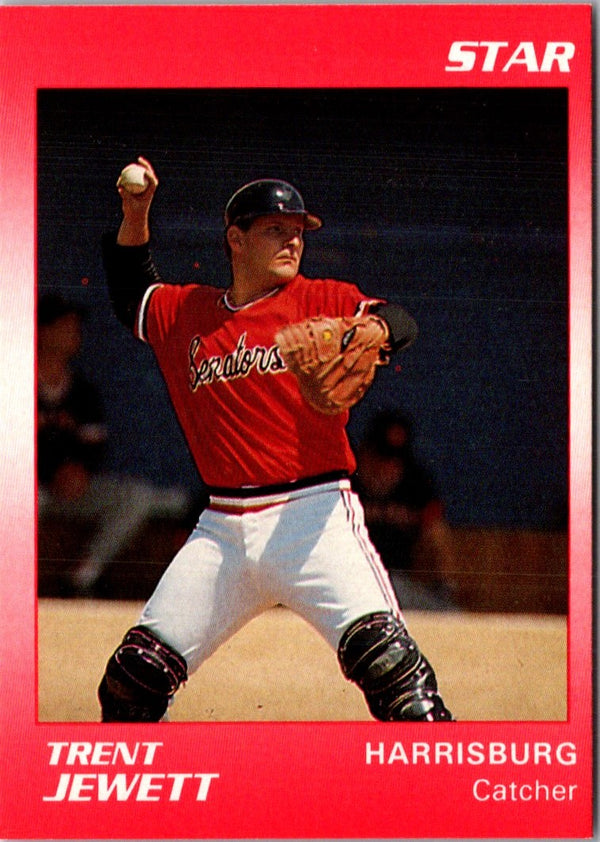 1990 Star Harrisburg Senators Trent Jewett #10