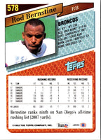 1993 Topps Rod Bernstine #578